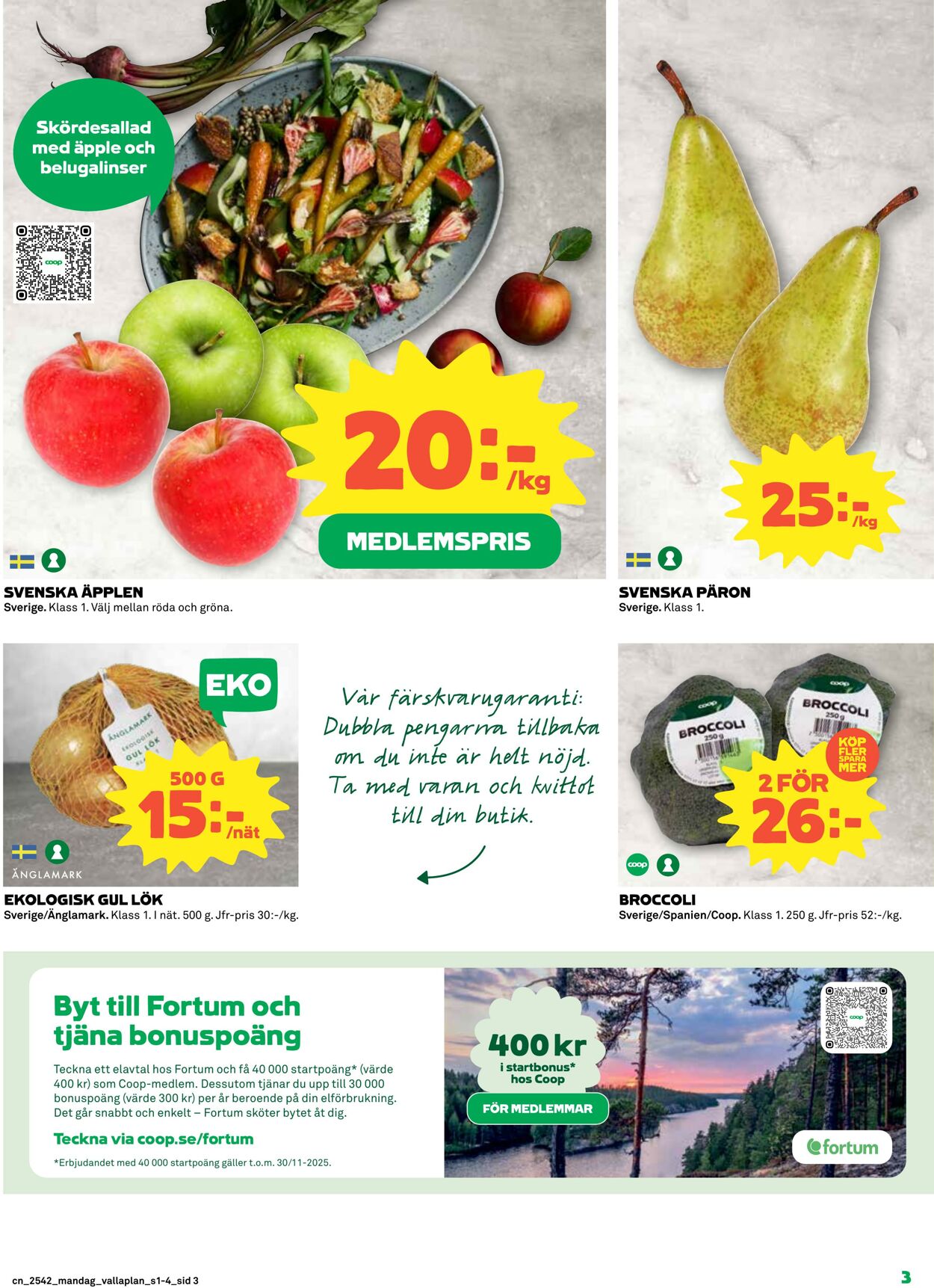 Erbjudanden Coop 13.10.2025 - 19.10.2025