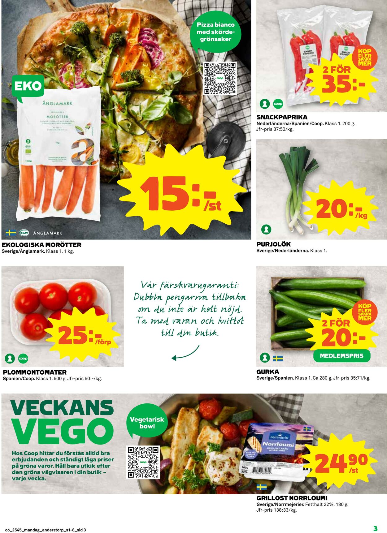 Erbjudanden Coop 03.11.2025 - 09.11.2025