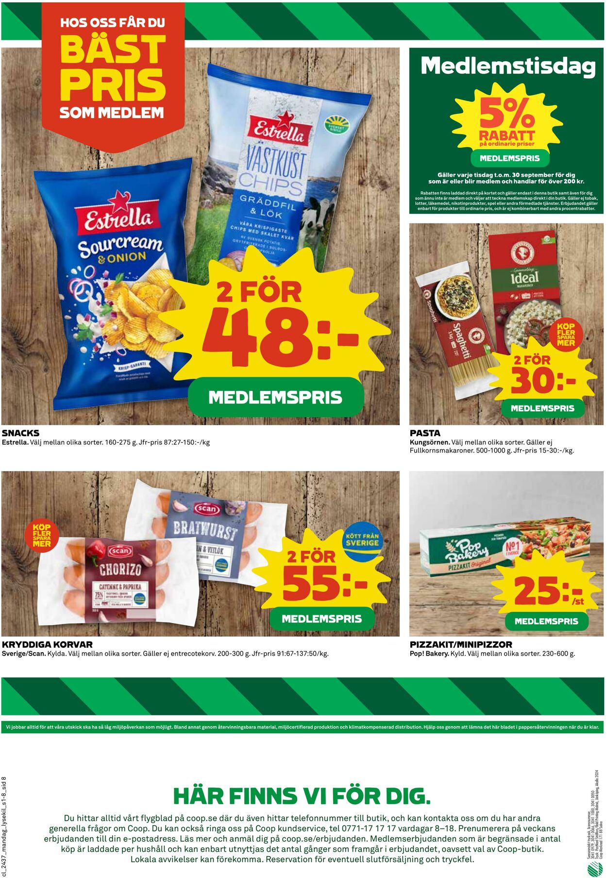 Erbjudanden Coop 09.09.2024 - 15.09.2024