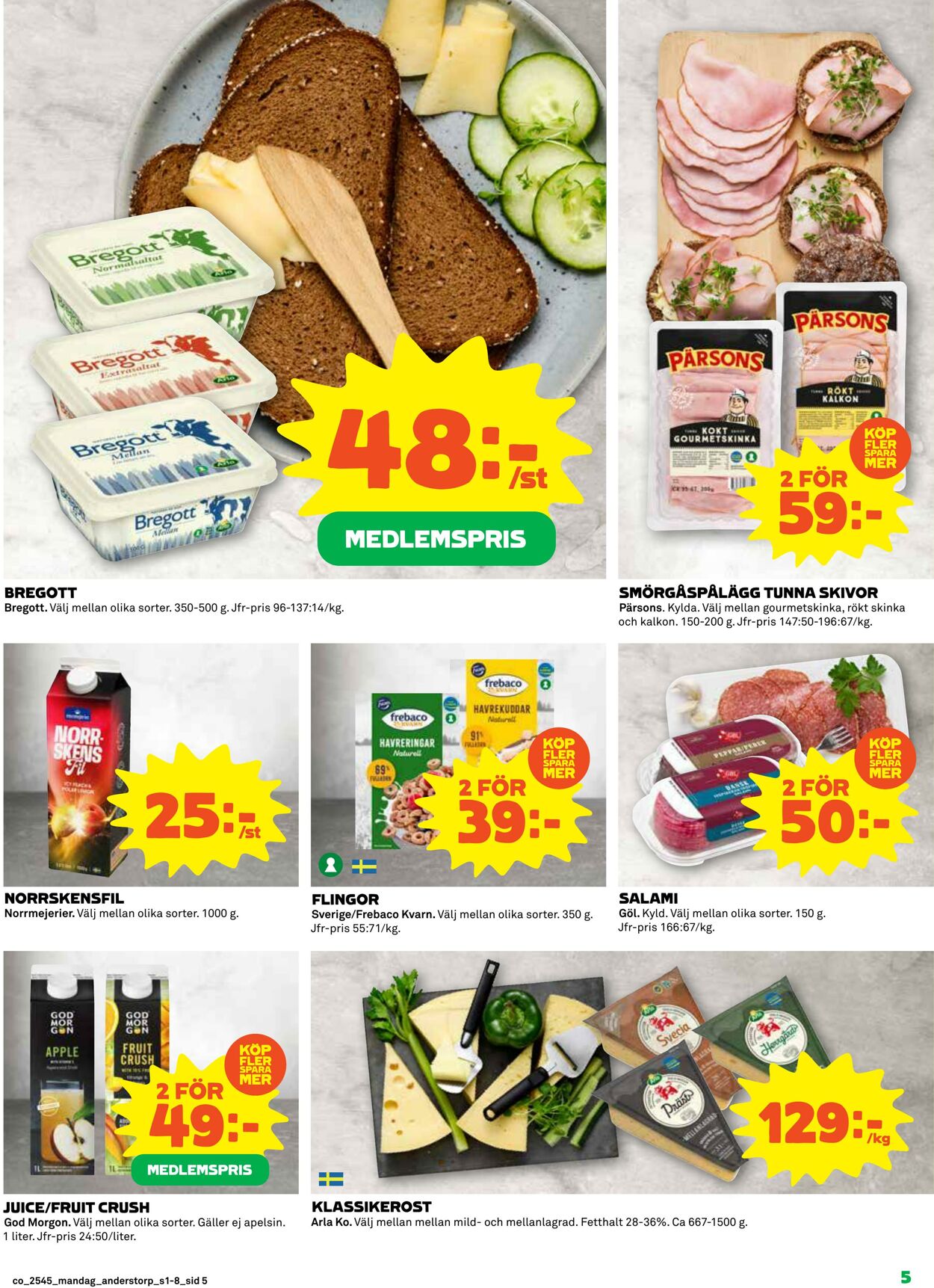 Erbjudanden Coop 03.11.2025 - 09.11.2025