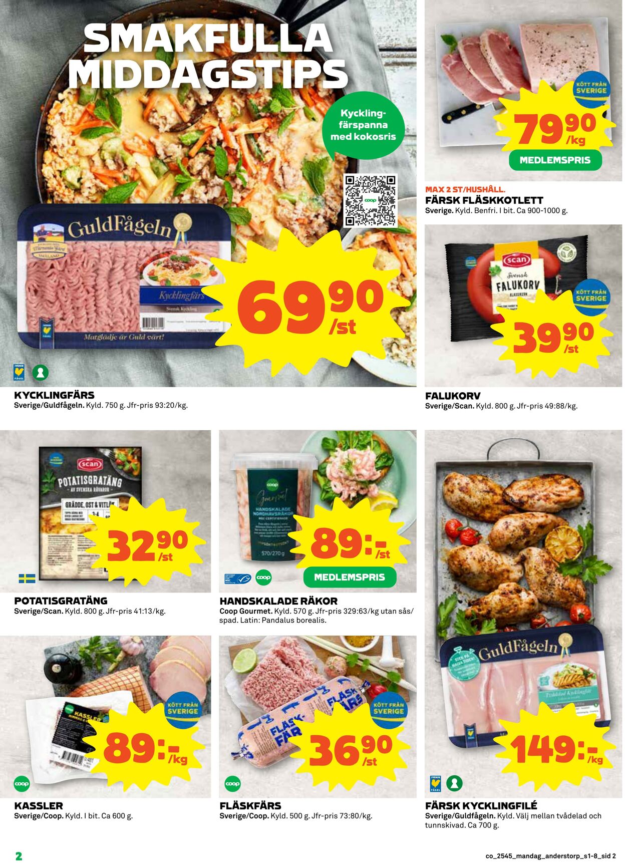 Erbjudanden Coop 03.11.2025 - 09.11.2025