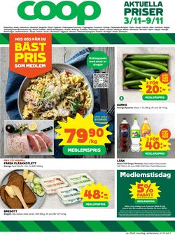 Erbjudanden Coop 03.11.2025 - 09.11.2025