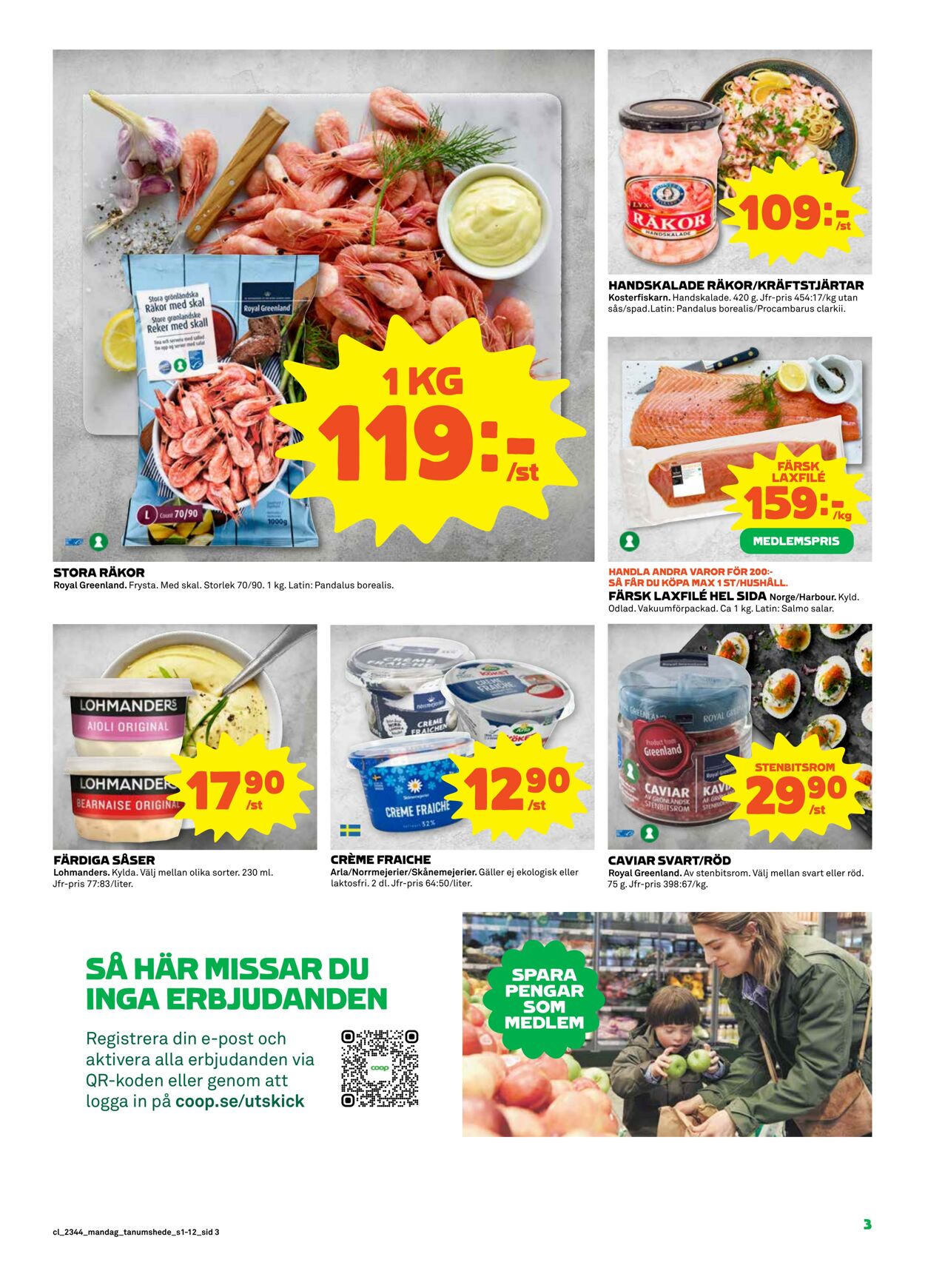 Erbjudanden Coop 30.10.2023 - 05.11.2023