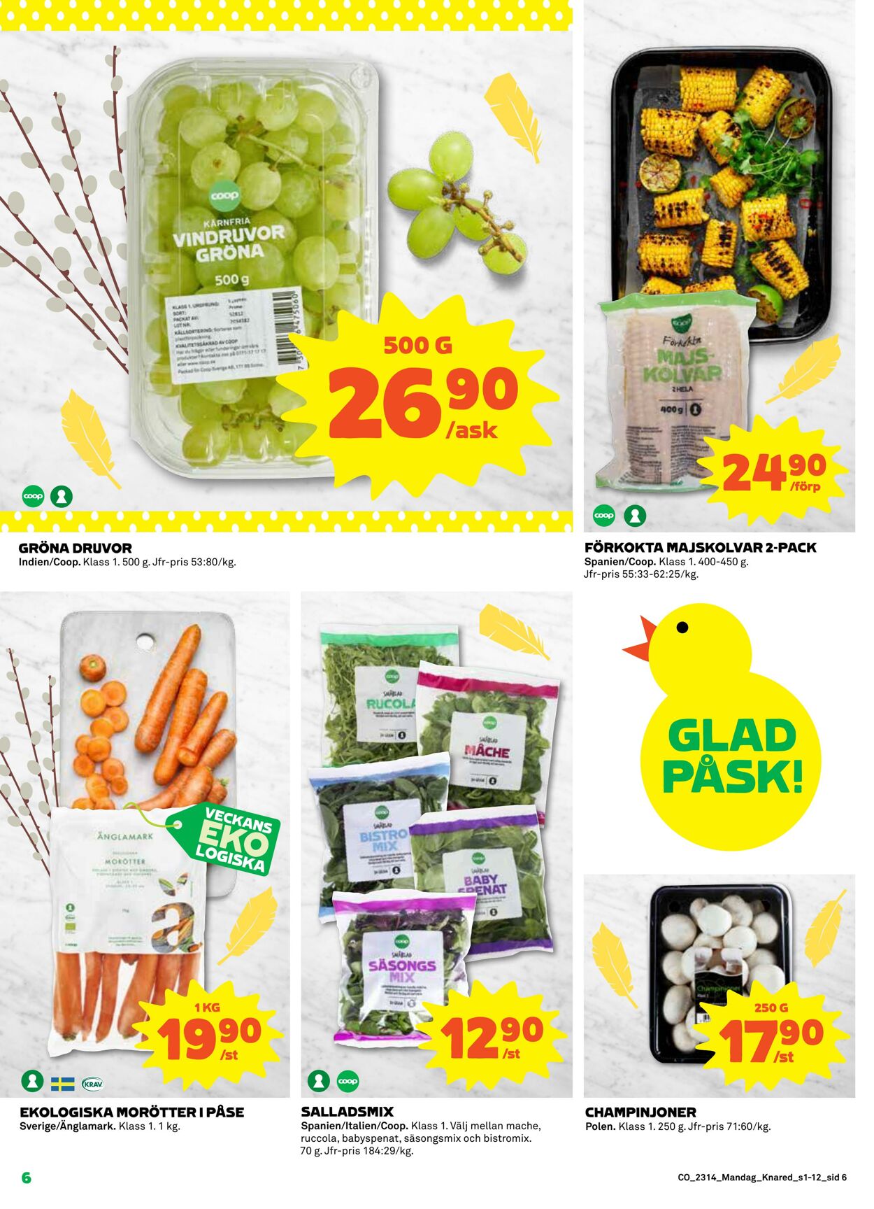 Erbjudanden Coop 03.04.2023 - 09.04.2023