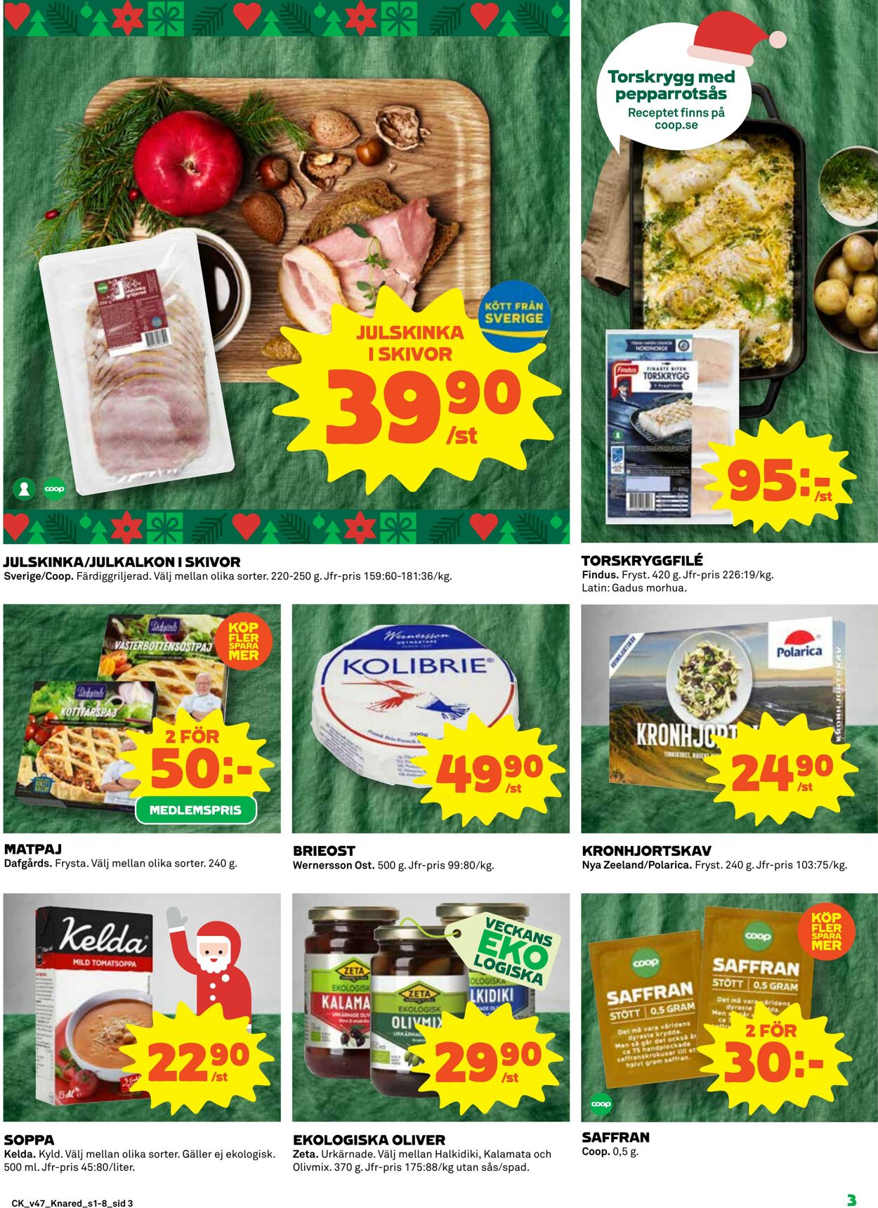 Erbjudanden Coop 21.11.2022 - 27.11.2022