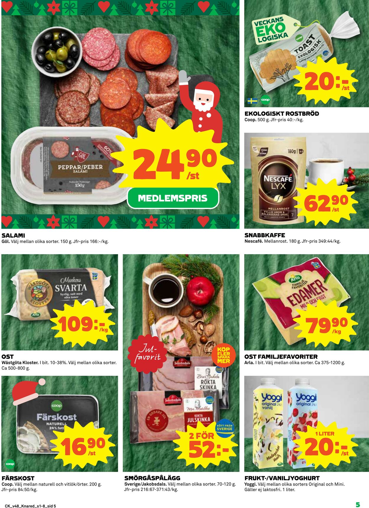 Erbjudanden Coop 28.11.2022 - 04.12.2022