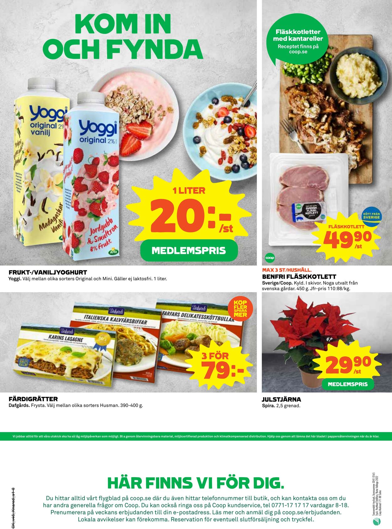 Erbjudanden Coop 14.11.2022 - 20.11.2022