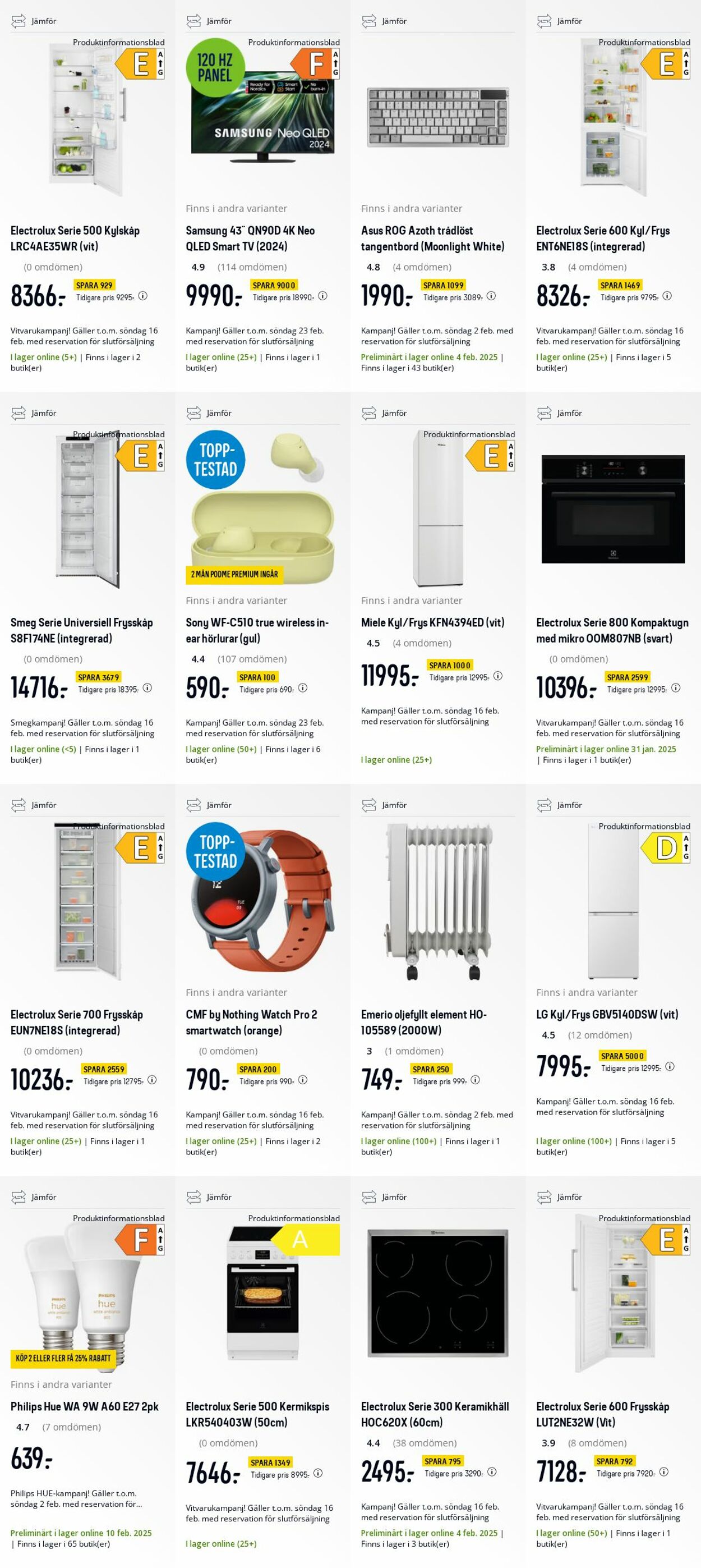 Erbjudanden Elgiganten 27.01.2025 - 02.02.2025