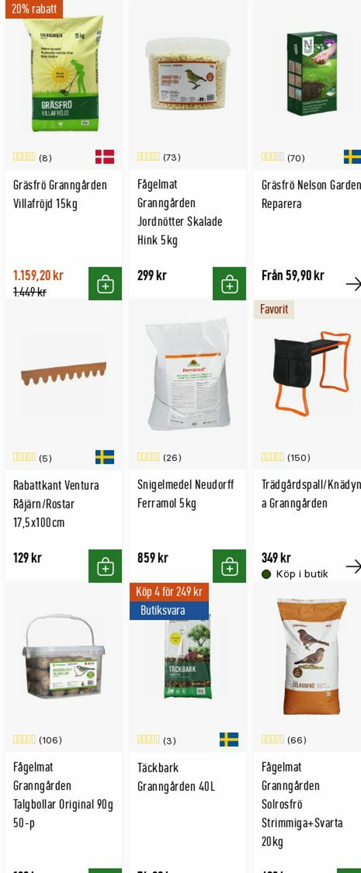 Erbjudanden Granngården 01.09.2025 - 10.09.2025