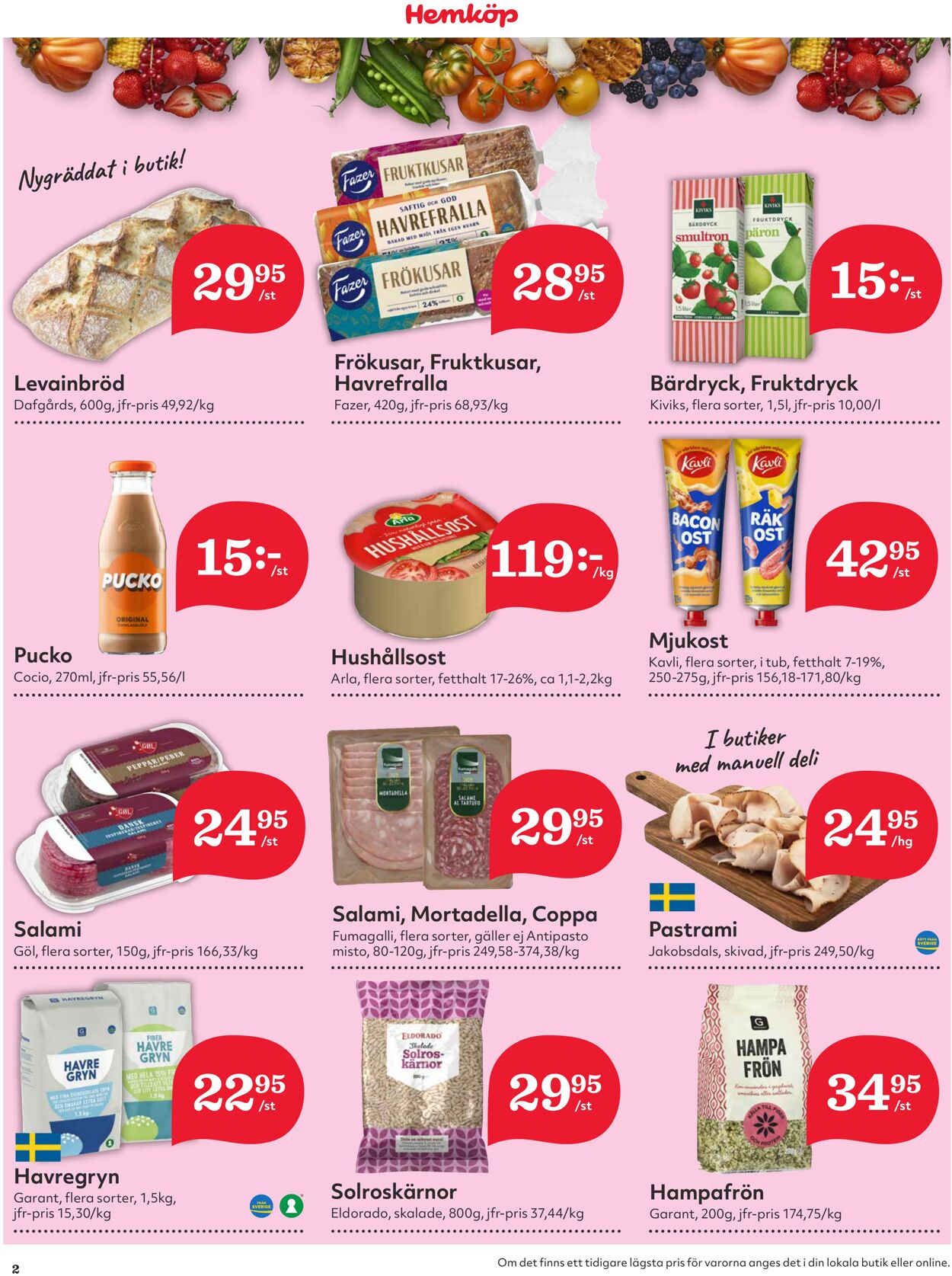 Erbjudanden Hemköp 02.06.2025 - 08.06.2025