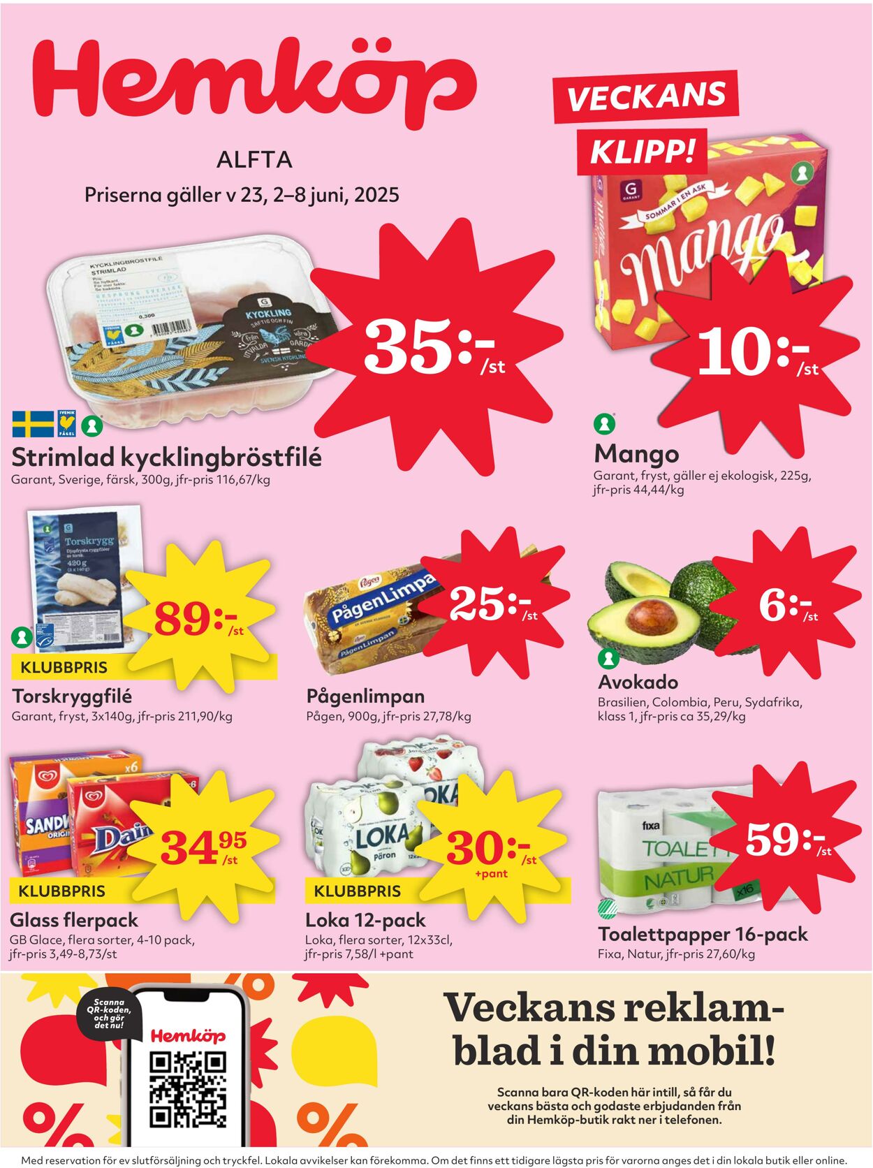 Erbjudanden Hemköp 02.06.2025 - 08.06.2025