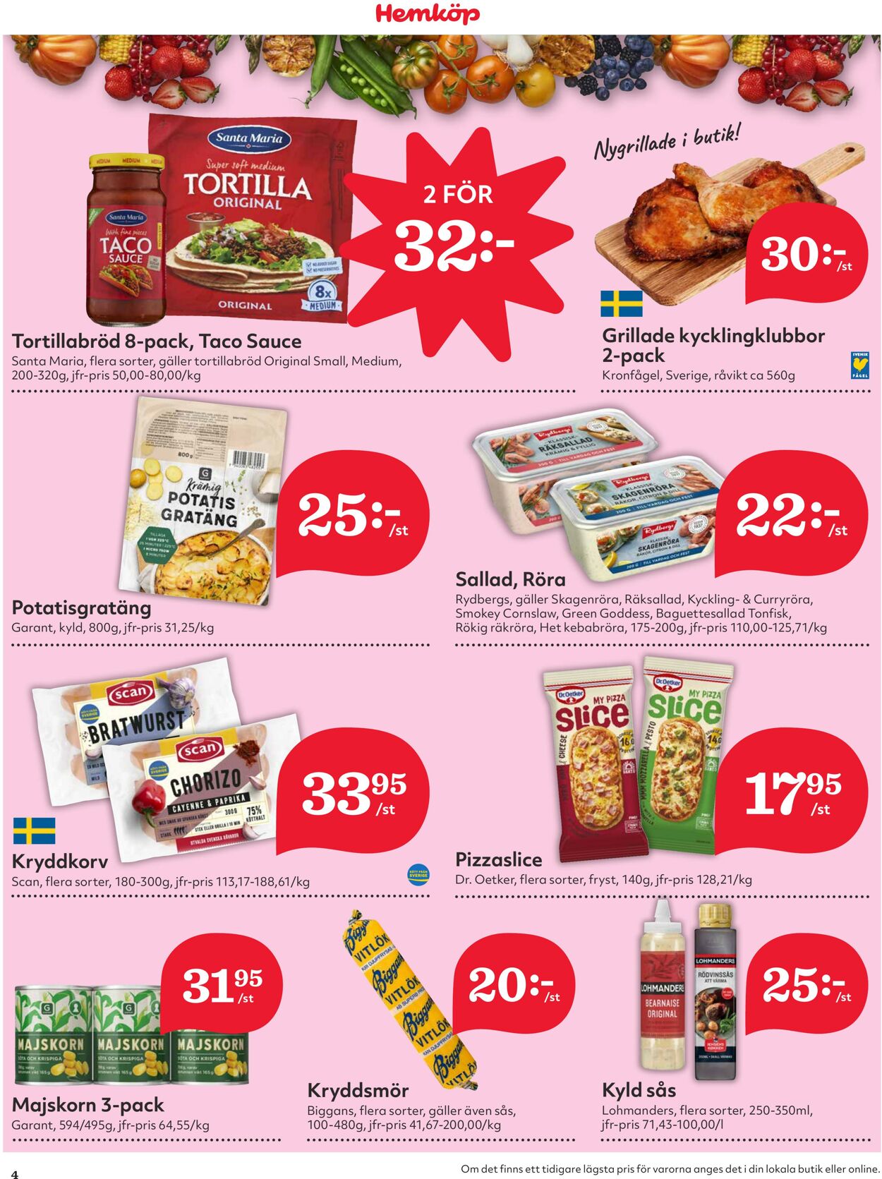 Erbjudanden Hemköp 02.06.2025 - 08.06.2025
