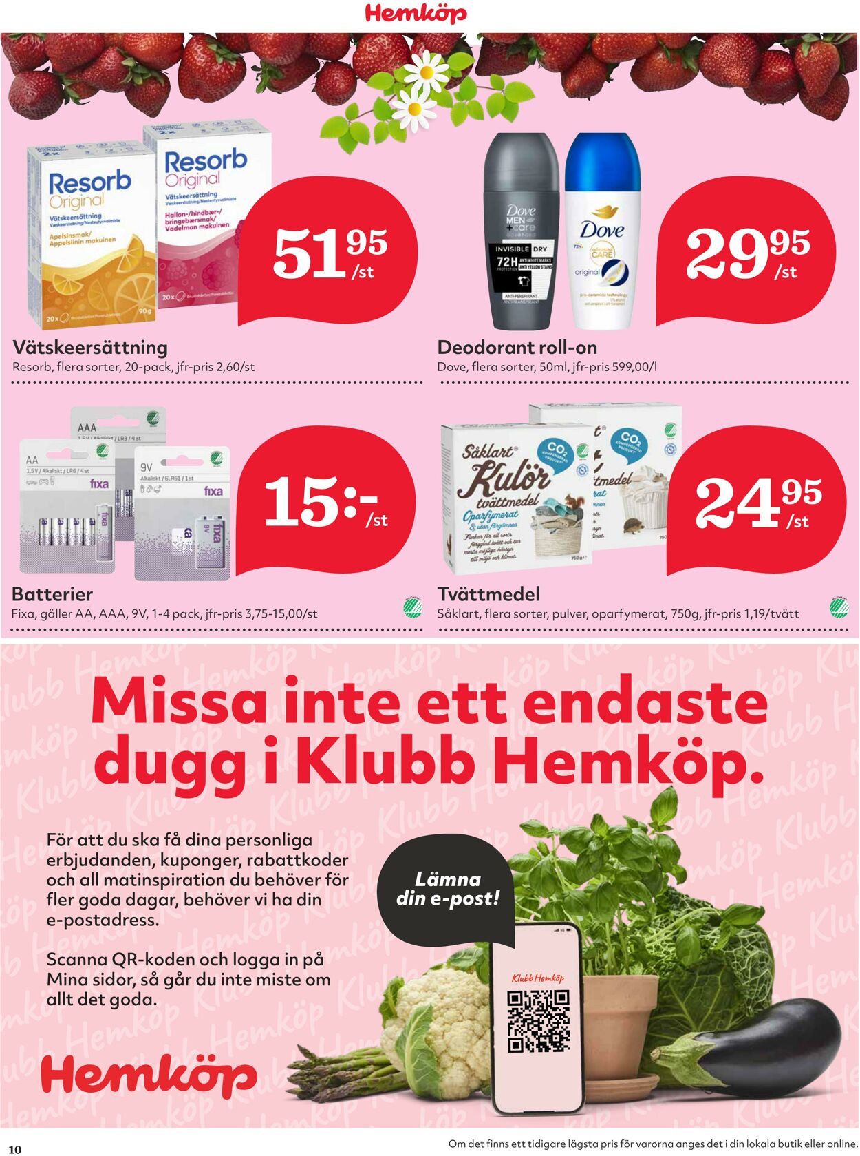 Erbjudanden Hemköp 09.06.2025 - 15.06.2025