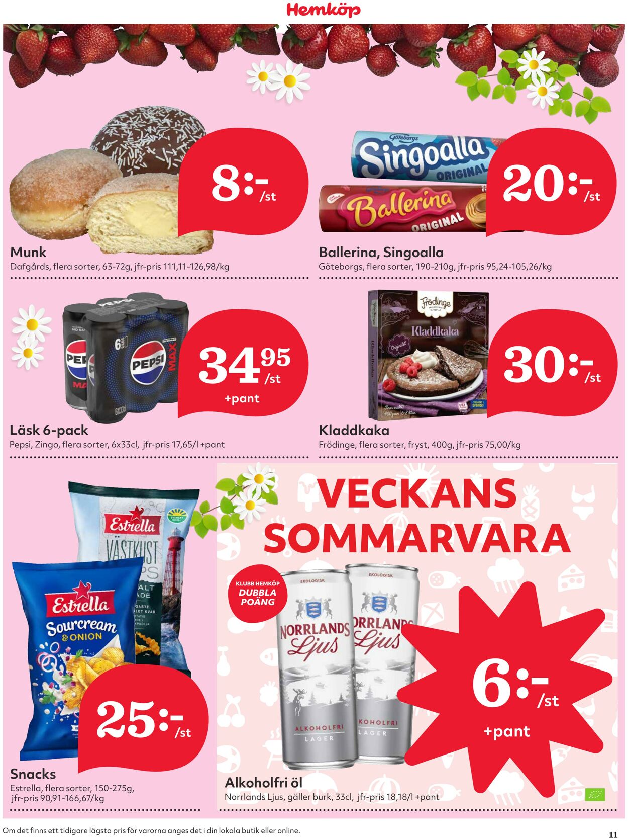 Erbjudanden Hemköp 09.06.2025 - 15.06.2025