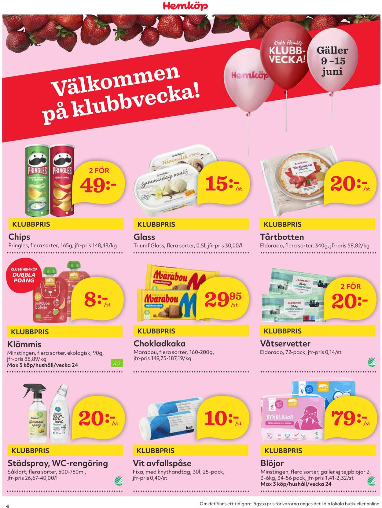 Erbjudanden Hemköp 09.06.2025 - 15.06.2025