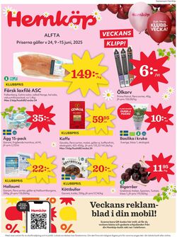 Erbjudanden Hemköp 09.06.2025 - 15.06.2025