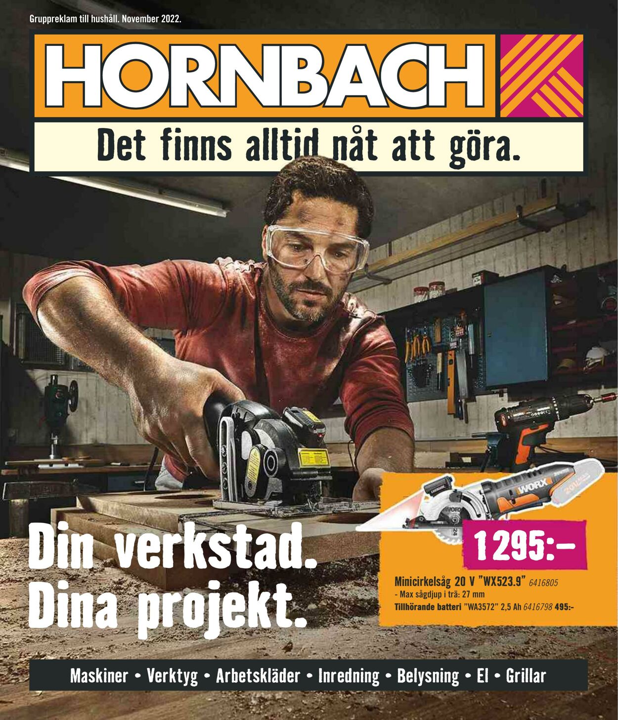 Erbjudanden Hornbach 01.11.2022 - 30.11.2022