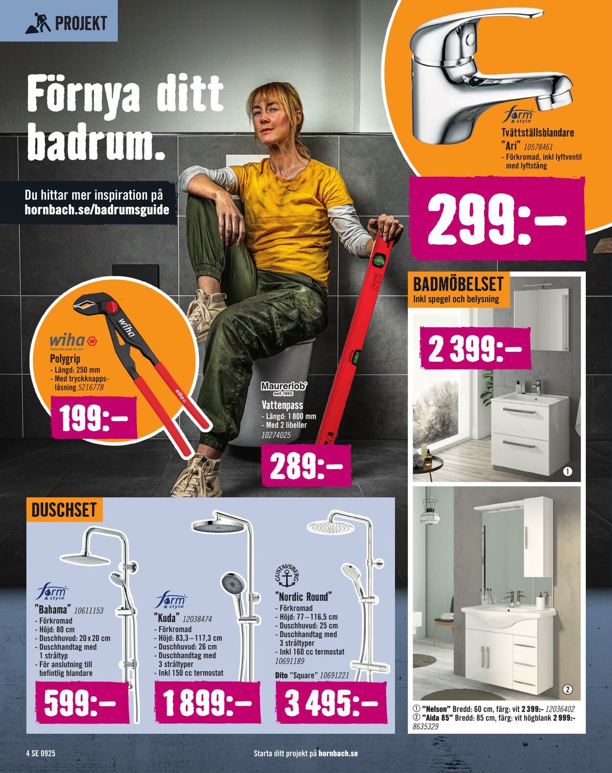 Erbjudanden Hornbach 01.07.2025 - 31.07.2025