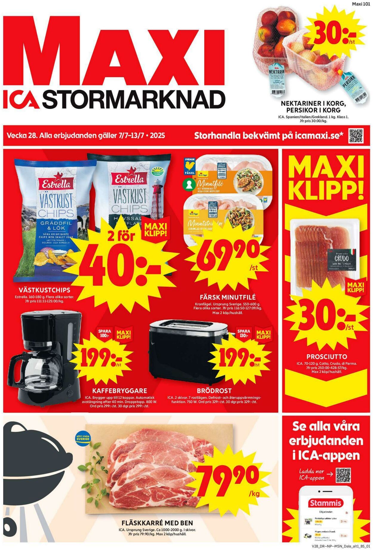 Erbjudanden ICA 30.06.2025 - 06.07.2025
