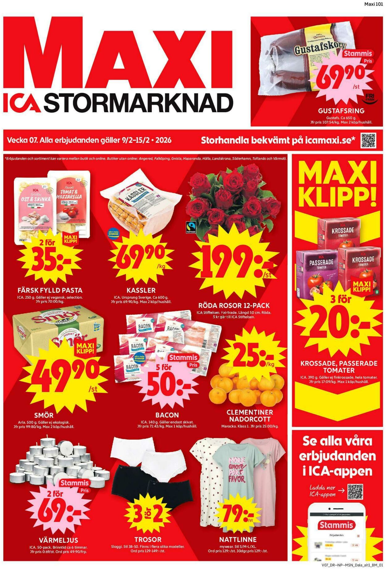 Erbjudanden ICA 09.02.2026 - 15.02.2026