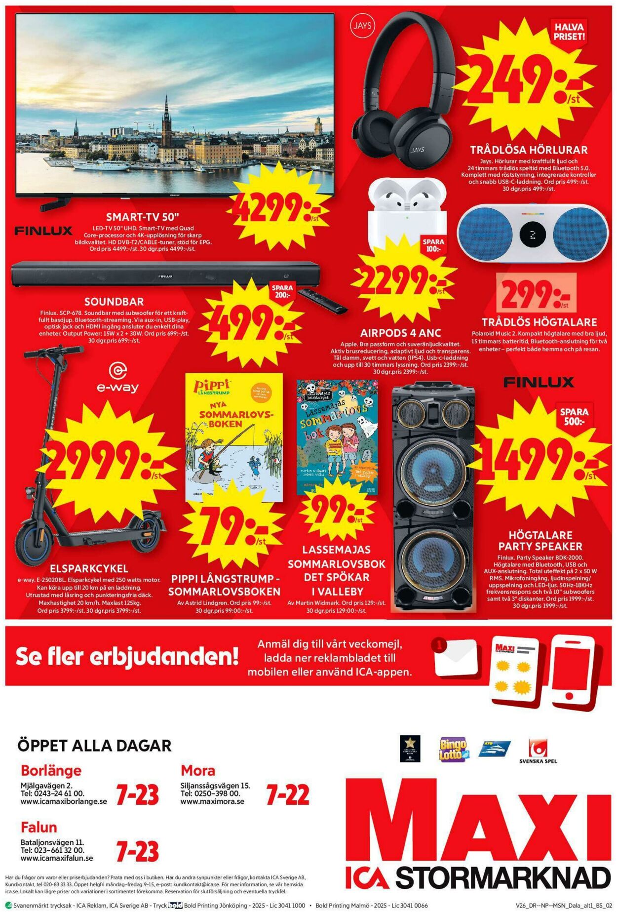 Erbjudanden ICA 23.06.2025 - 29.06.2025