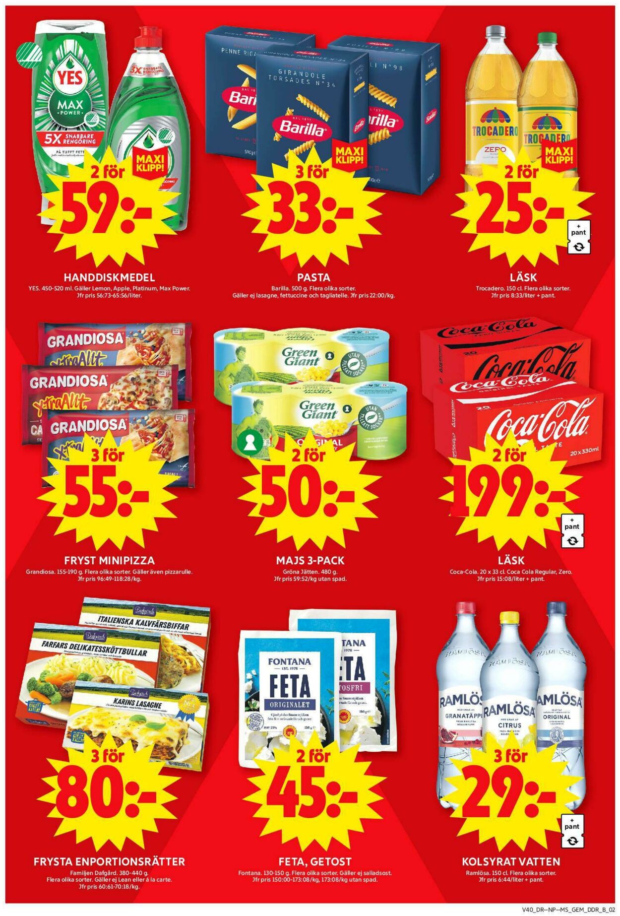 Erbjudanden ICA 29.09.2025 - 05.10.2025