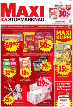 Erbjudanden ICA 29.09.2025 - 05.10.2025