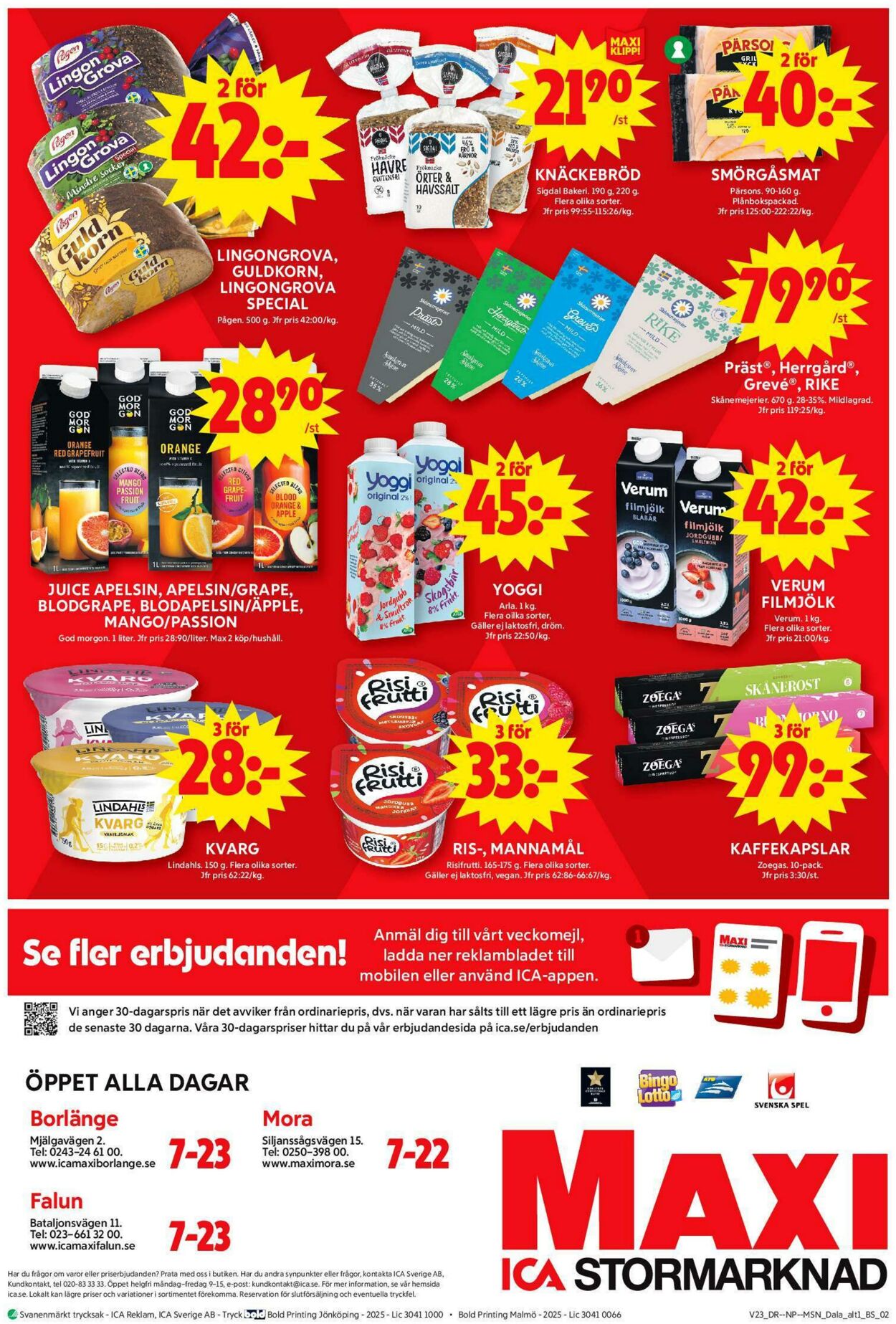 Erbjudanden ICA 02.06.2025 - 08.06.2025