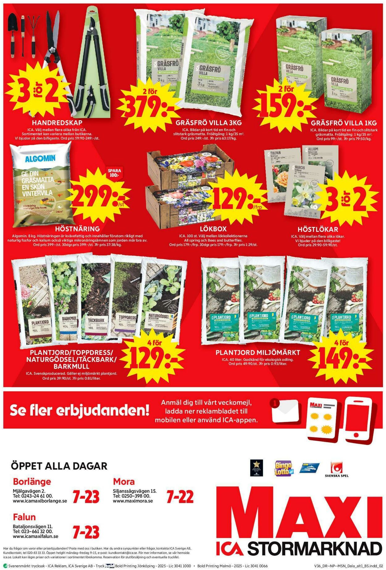 Erbjudanden ICA 25.08.2025 - 31.08.2025