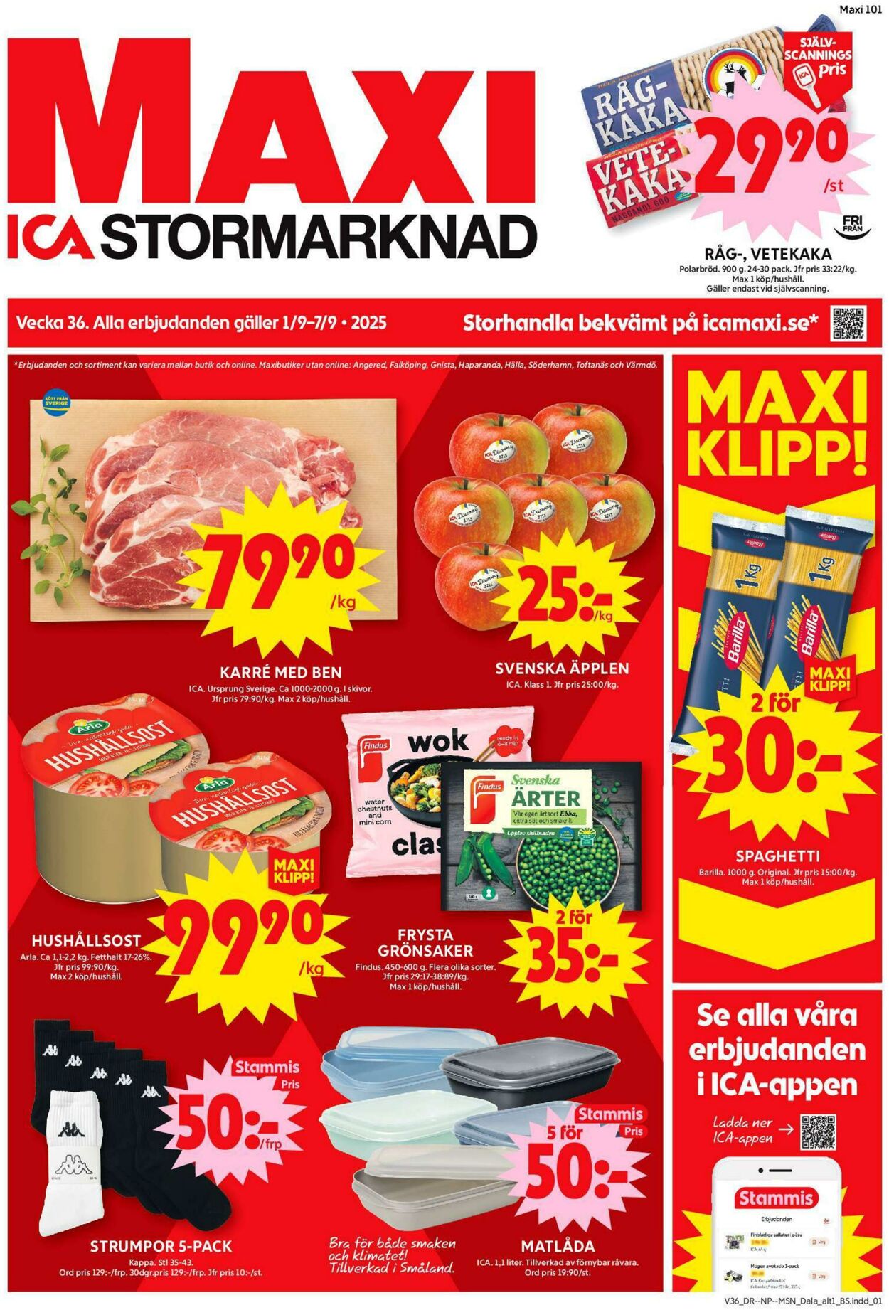Erbjudanden ICA 25.08.2025 - 31.08.2025