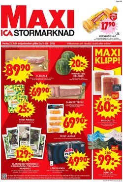 Erbjudanden ICA 26.05.2025 - 01.06.2025