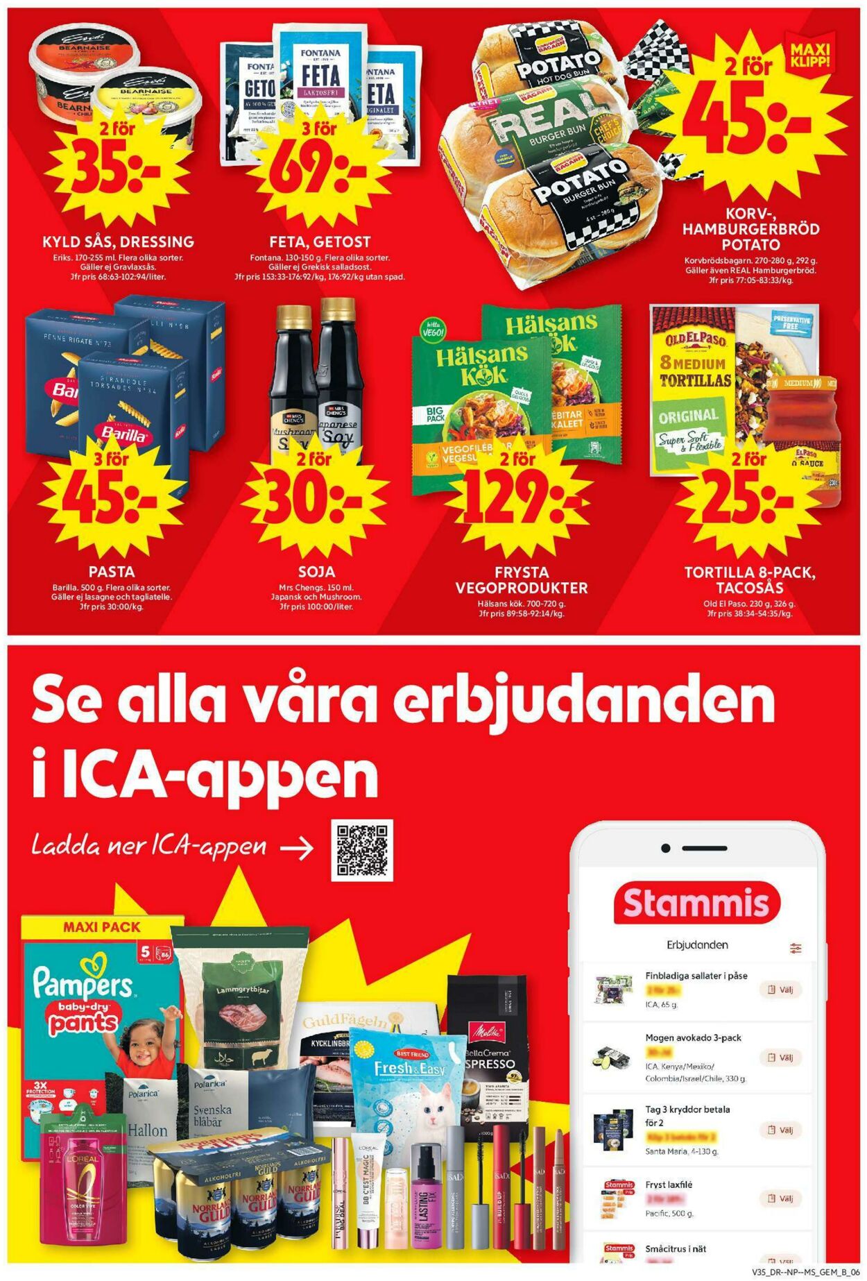 Erbjudanden ICA 25.08.2025 - 31.08.2025