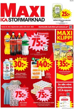 Erbjudanden ICA 25.08.2025 - 31.08.2025