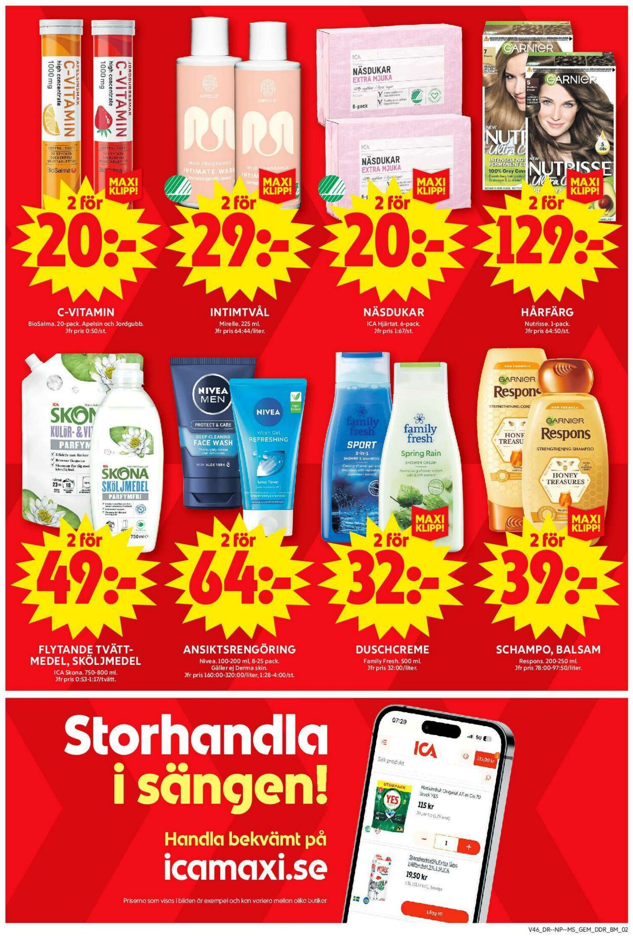 Erbjudanden ICA 10.11.2025 - 16.11.2025