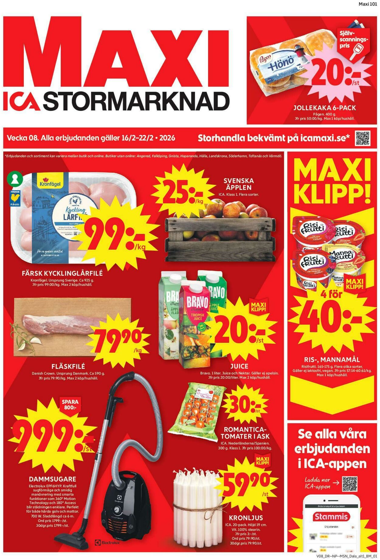 Erbjudanden ICA 09.02.2026 - 15.02.2026