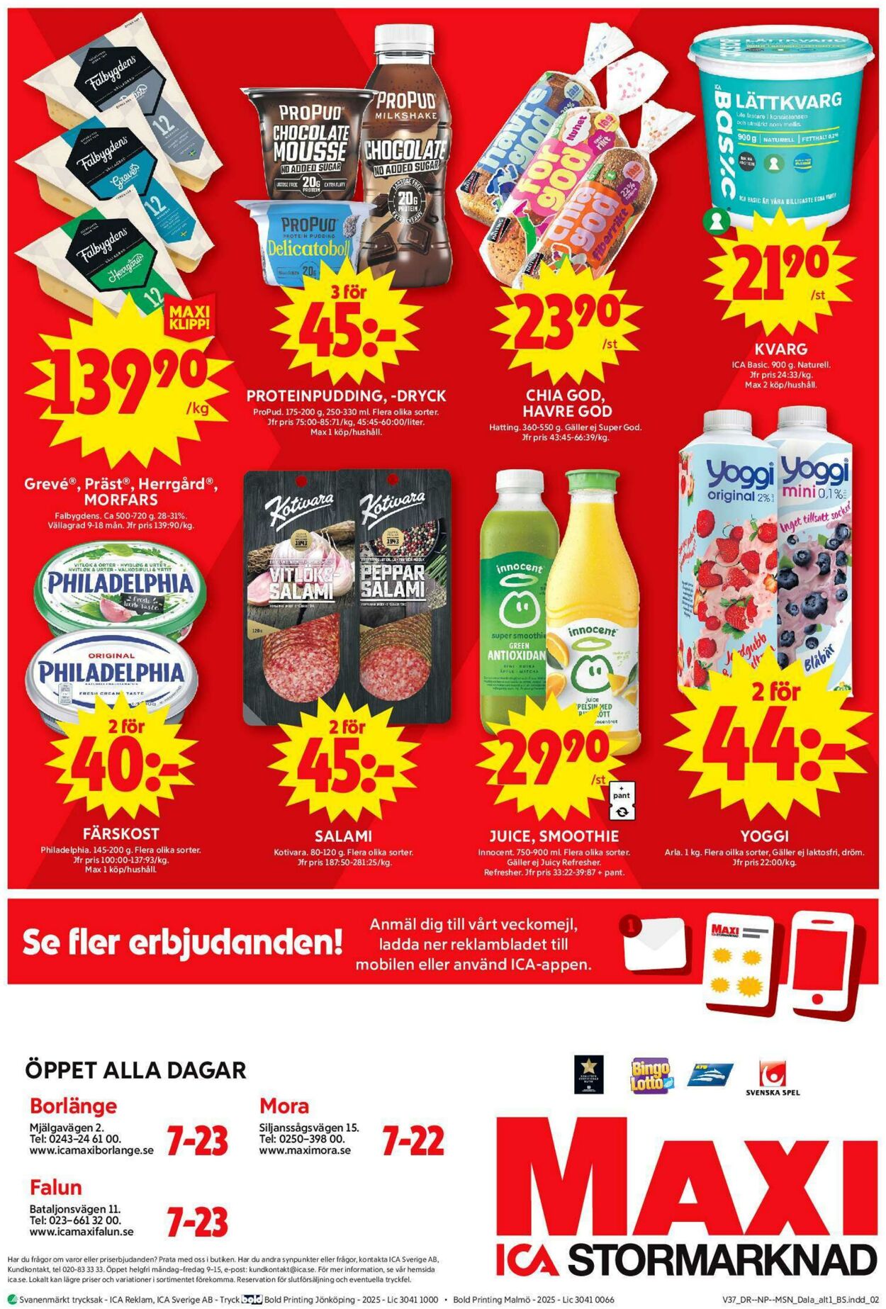 Erbjudanden ICA 08.09.2025 - 14.09.2025