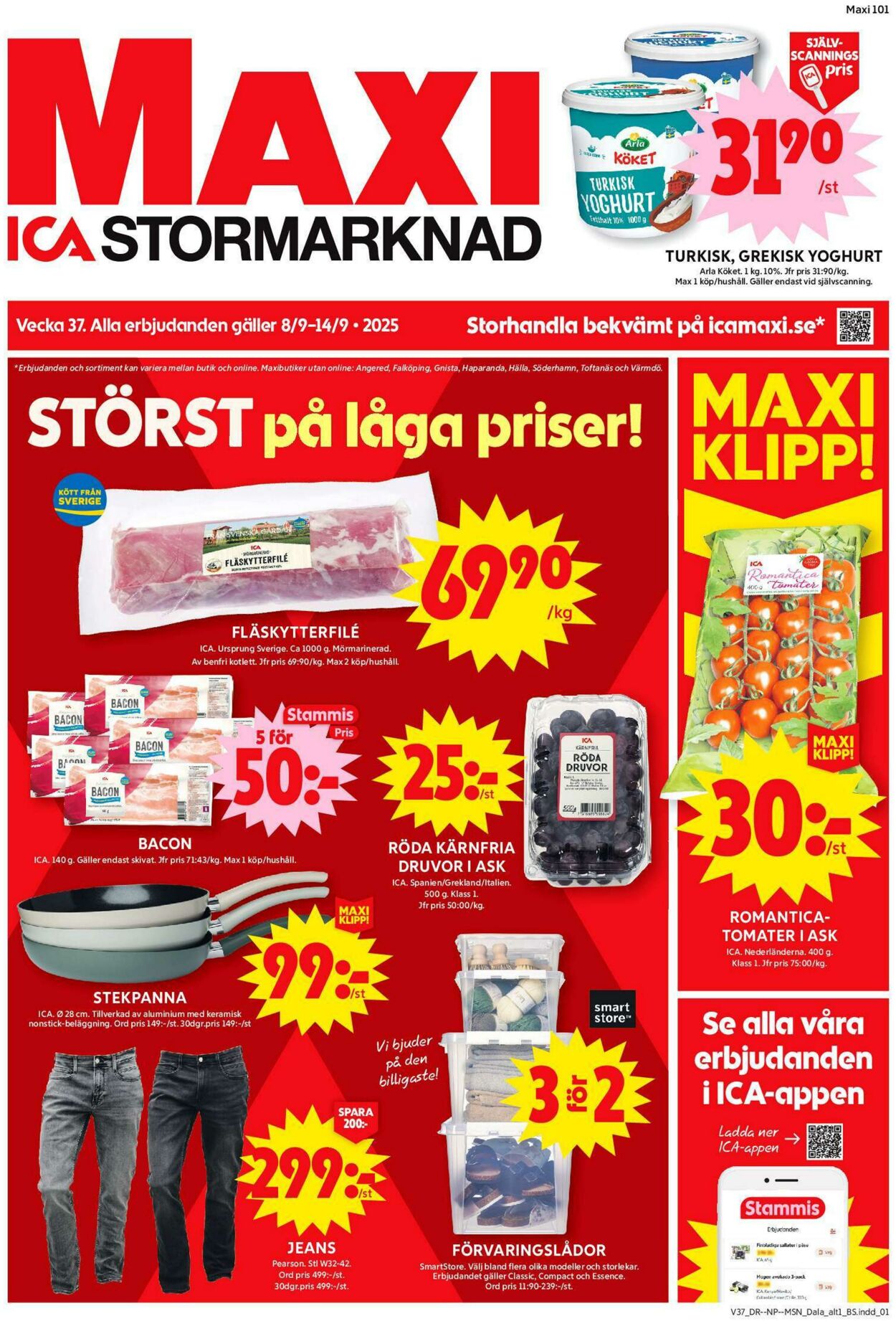 Erbjudanden ICA 08.09.2025 - 14.09.2025