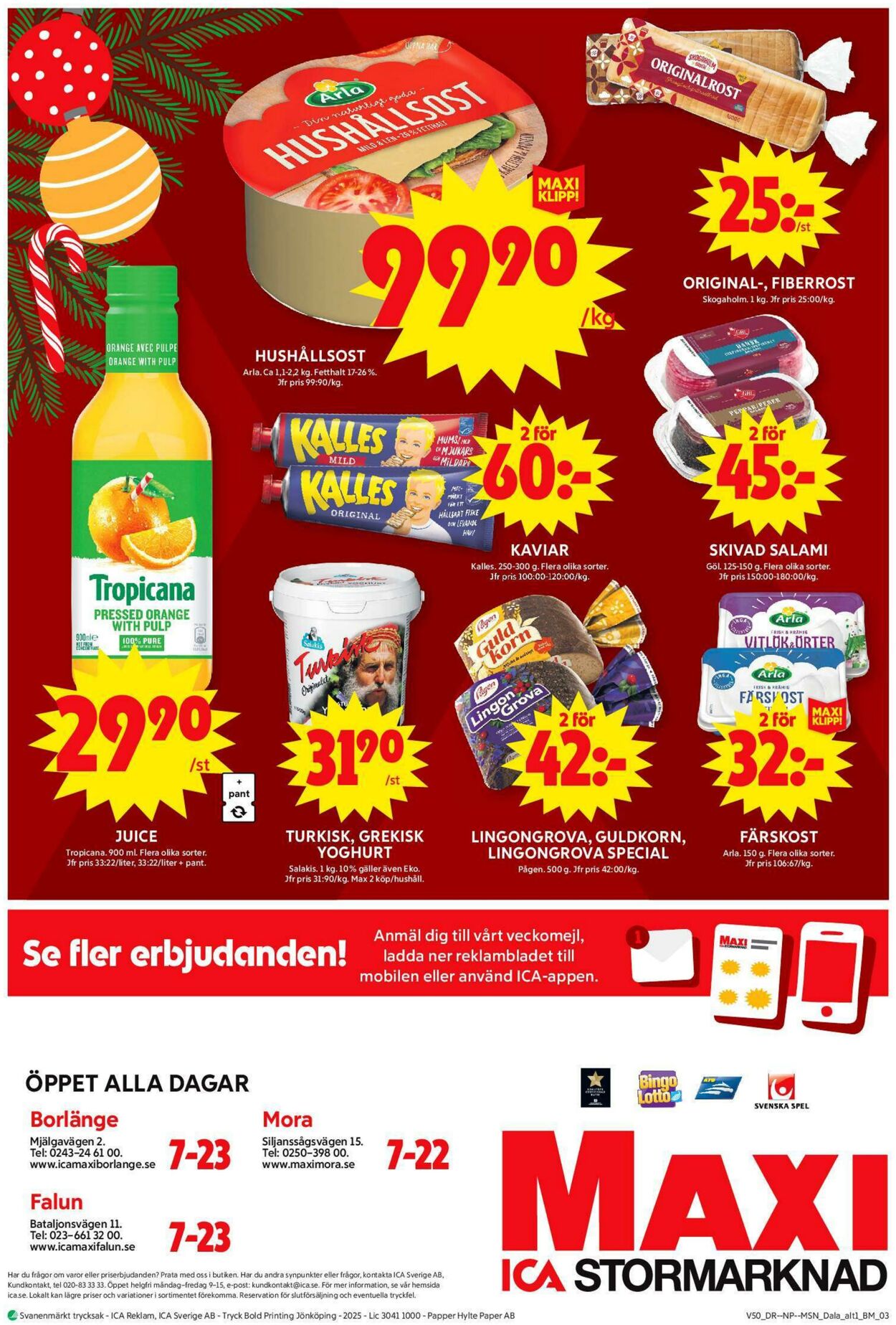 Erbjudanden ICA 08.12.2025 - 14.12.2025