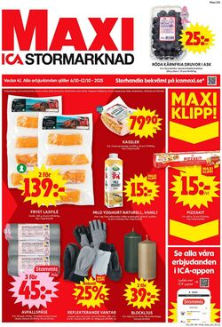 Erbjudanden ICA 29.09.2025 - 05.10.2025