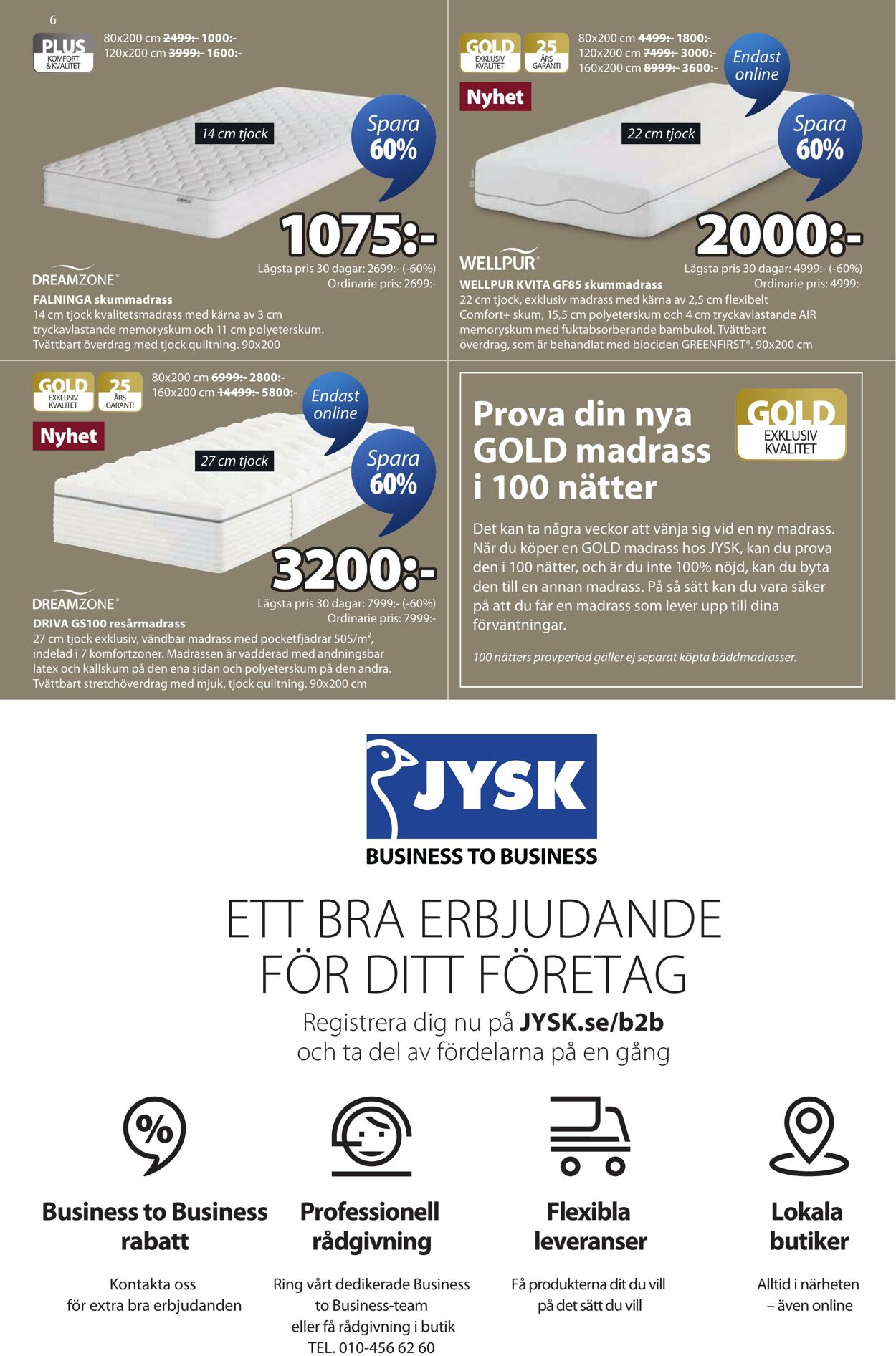 Erbjudanden Jysk 21.10.2025 - 04.11.2025