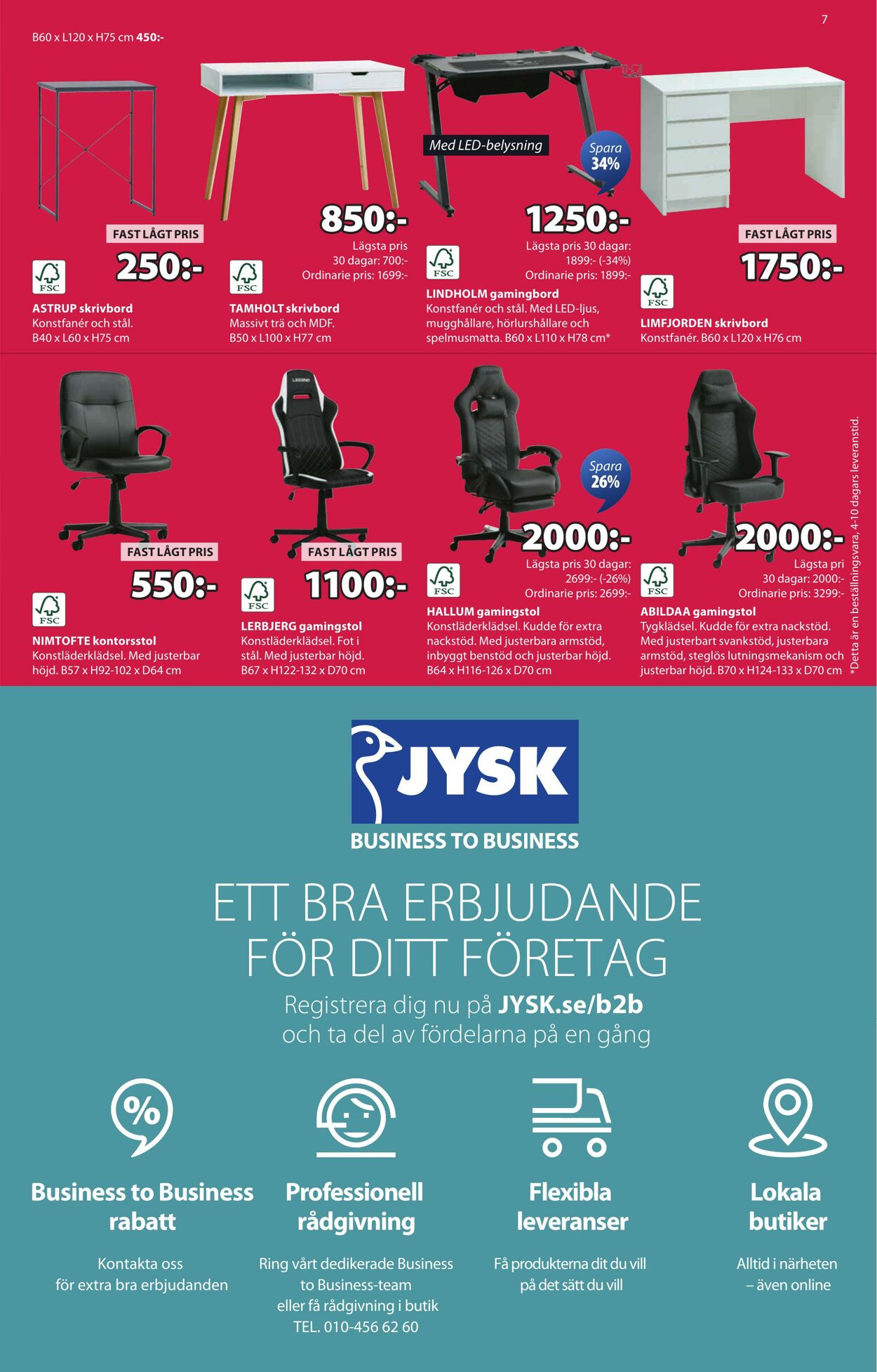 Erbjudanden Jysk 23.06.2025 - 30.06.2025