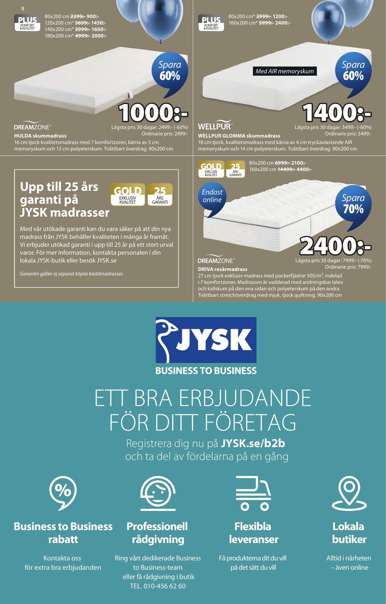 Erbjudanden Jysk 30.03.2026 - 07.04.2026