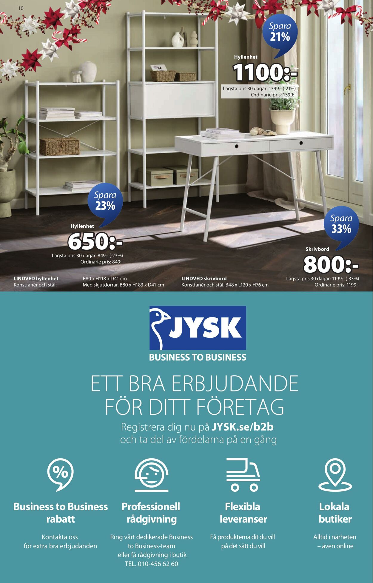 Erbjudanden Jysk 09.12.2025 - 23.12.2025