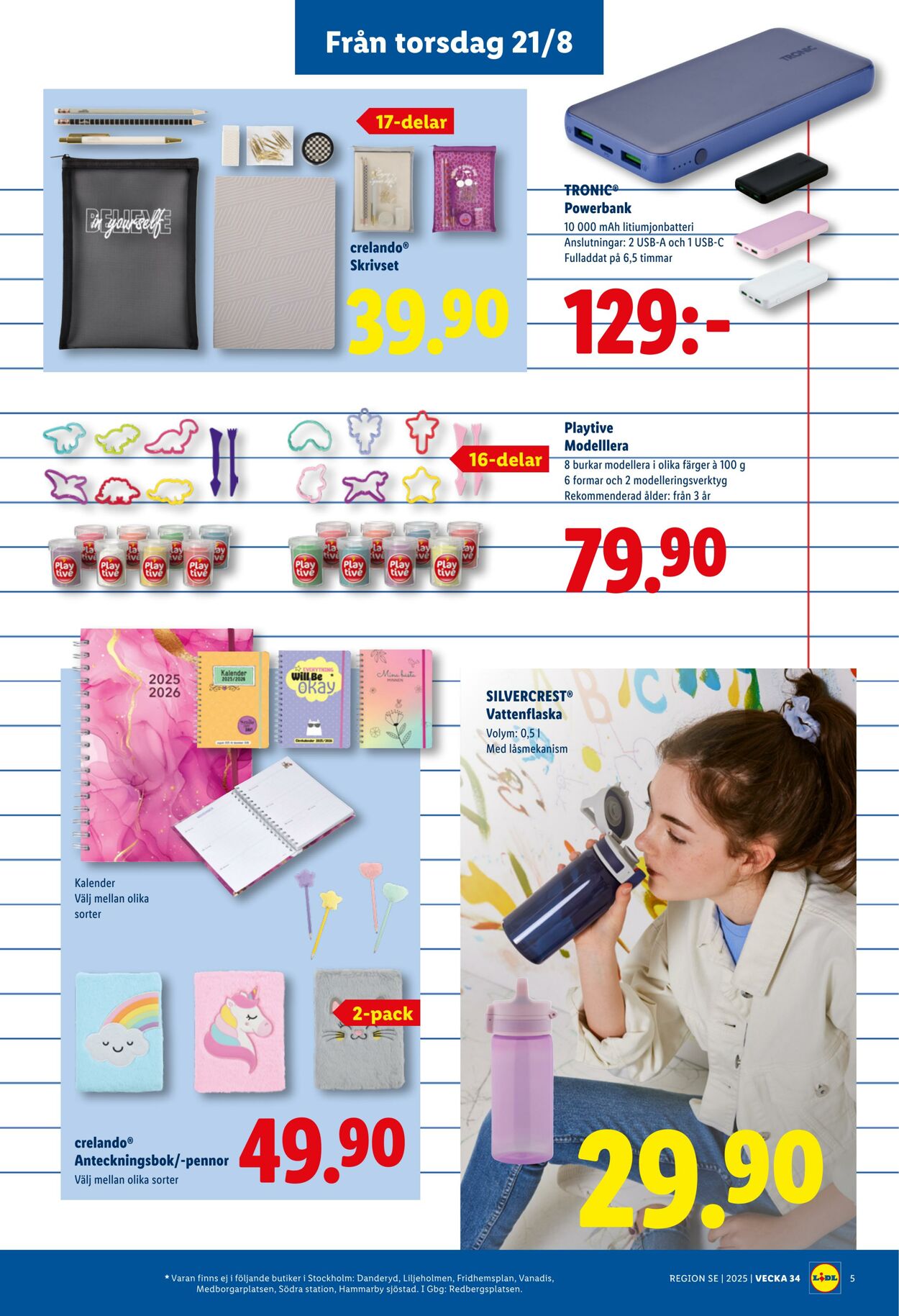 Erbjudanden Lidl 11.08.2025 - 24.08.2025