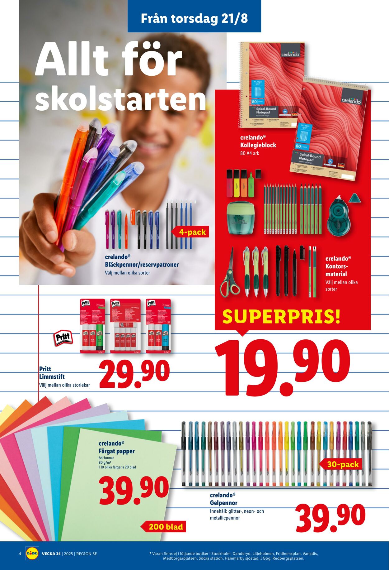 Erbjudanden Lidl 11.08.2025 - 24.08.2025