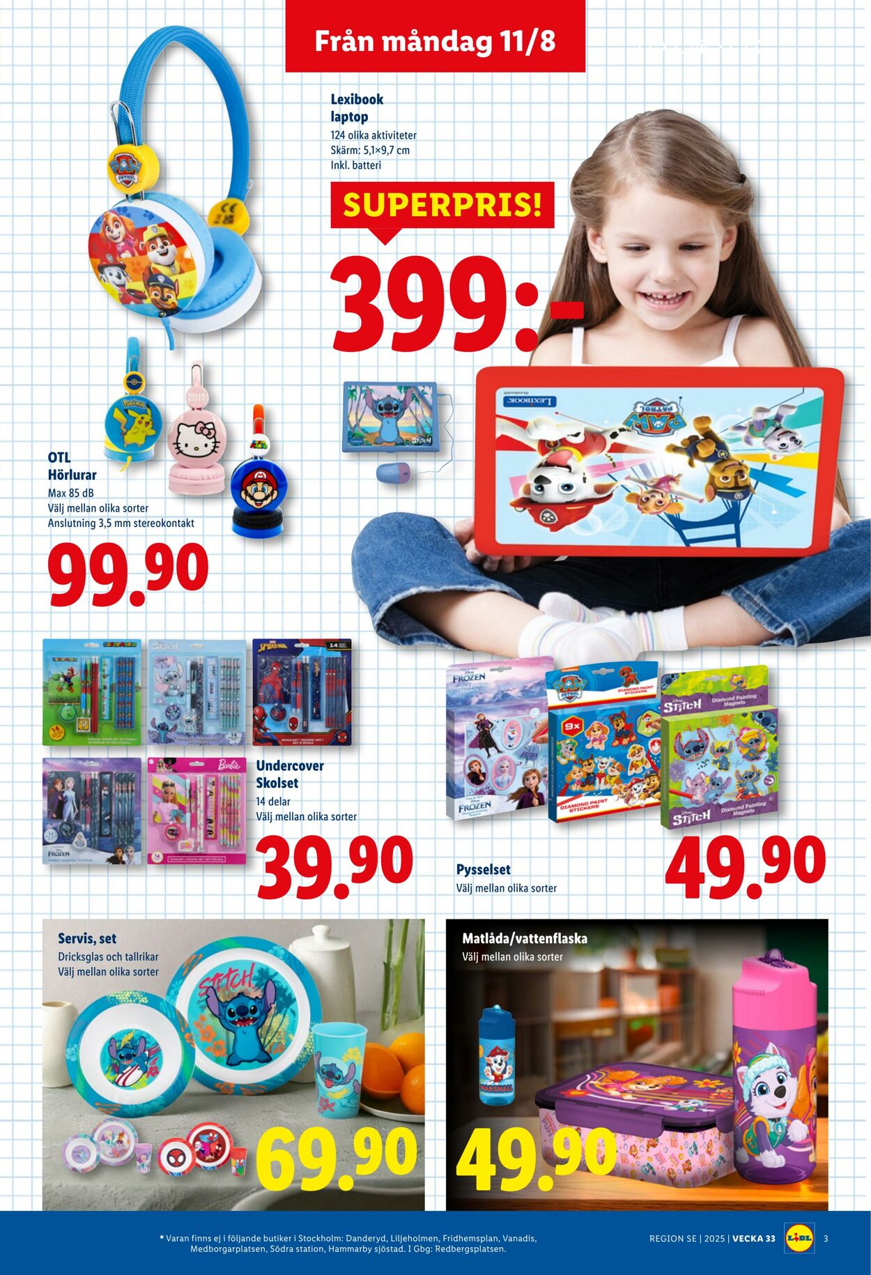 Erbjudanden Lidl 11.08.2025 - 24.08.2025