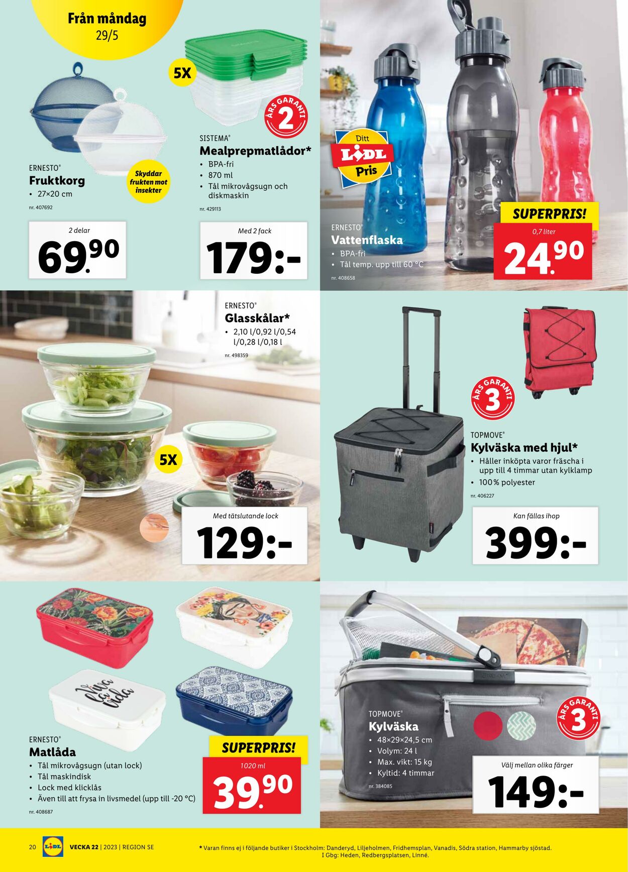 Erbjudanden Lidl 29.05.2023 - 04.06.2023