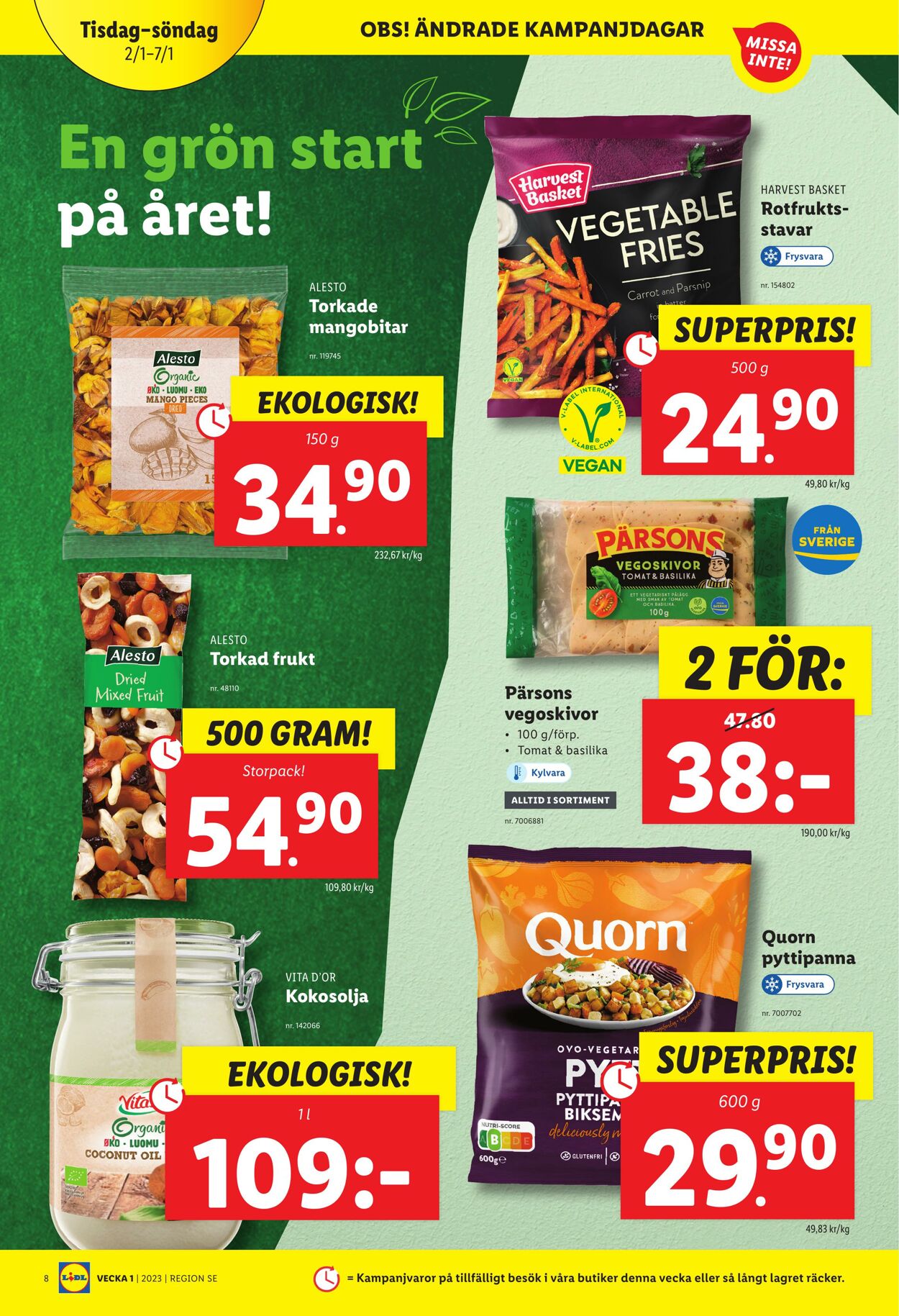 Erbjudanden Lidl 02.01.2024 - 07.01.2024