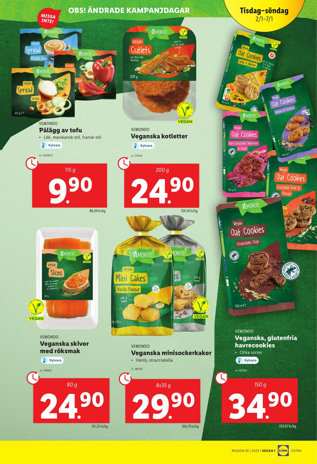 Erbjudanden Lidl 02.01.2024 - 07.01.2024