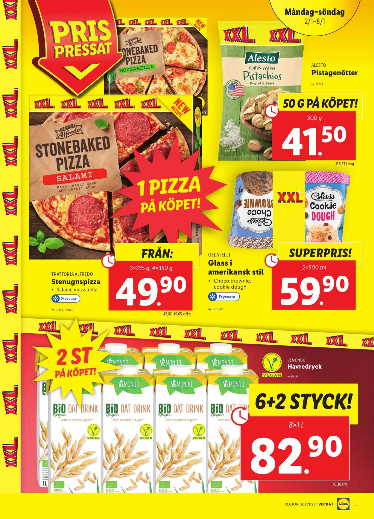 Erbjudanden Lidl 02.01.2023 - 08.01.2023